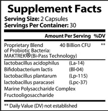 Load image into Gallery viewer, Probiotic 40 Billion CFU