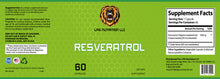 Load image into Gallery viewer, Resveratrol - LPG Nutrition LLC