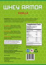 Load image into Gallery viewer, Whey Armor Vanilla - LPG Nutrition LLC
