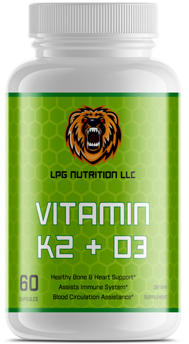 Vitamin k2 + D3 - LPG Nutrition LLC