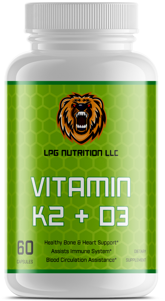 Vitamin k2 + D3 - LPG Nutrition LLC